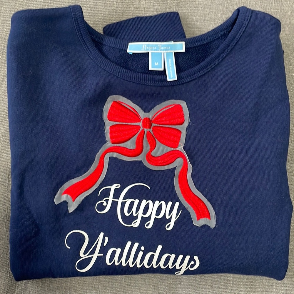 Draper James holiday sweatshirt